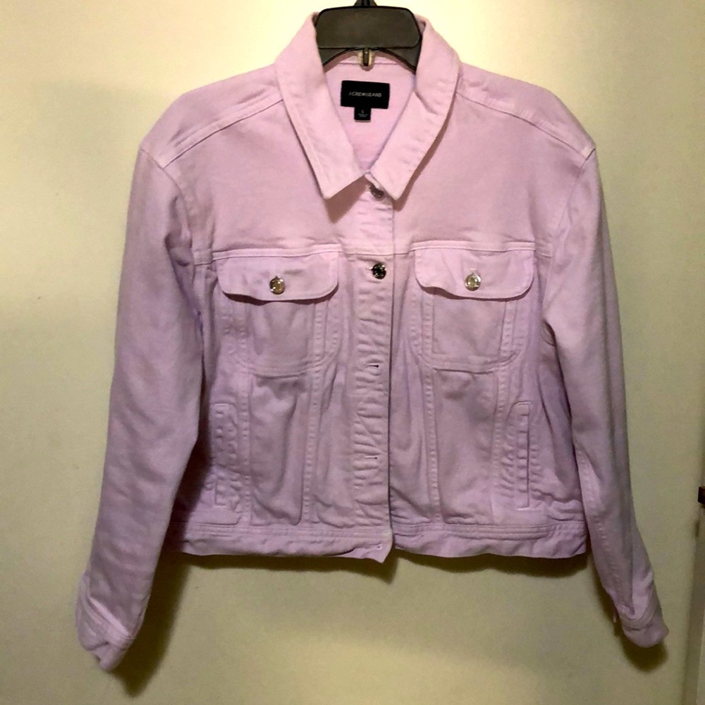 J.Crew Jean Jacket (lavender)